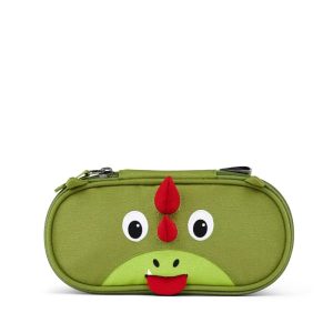 AFFENZAHN astuccio kids in tessuto Verde ASTUCCIO.DRAGO