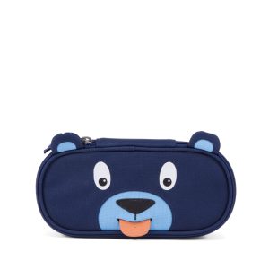 AFFENZAHN astuccio kids in tessuto Blu ASTUCCIO.ORSO