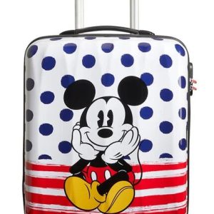 American Tourister trolley cabina in abs “Legends Disney” Multicolor 92699.9072 MICKEY BLUE DOTS