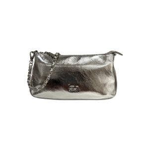 BY BYBLOS pochette in ecopelle “Lunaria” Argento BYBS08B04M.SILVER