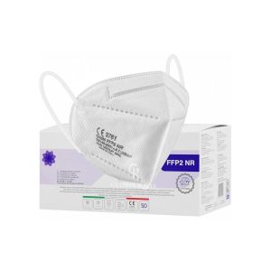 Mascherine FFP2 Made in Italy (20 Pezzi Bianco)