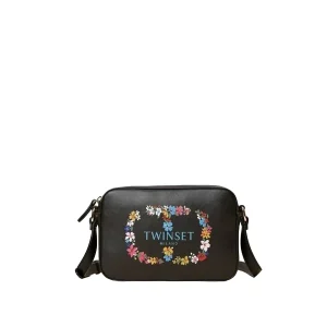 Borsa Twinset Logo Fiori 222TD8121