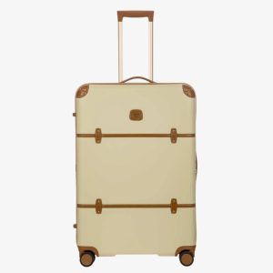 Bric’s trolley grande in policarbonato e pelle “Bellagio” Avorio BBG38304.014 CREAM