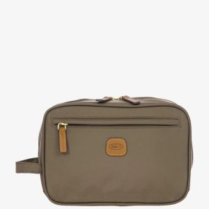 Bric’s necessaire in tessuto “X-Collection” Tortora BXG40606.458 NUT