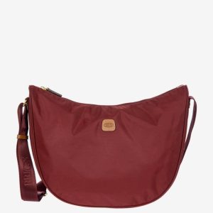 Bric’s borsa a tracolla in tessuto “X-Collection” Bordeaux BXG45051.920 BORDEAUX