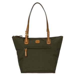 Bric’s borsa shopping in tessuto “X-Collection” Verde BXG45071.078 OLIVA