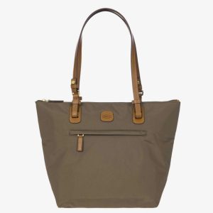 Bric’s borsa shopping in tessuto “X-Collection” Tortora BXG45071.458 NUT