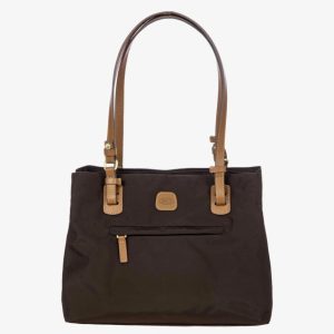 Bric’s borsa shopping in tessuto “X-Collection” Marrone BXG45282.086 MARRONE