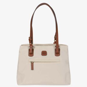 Bric’s borsa shopping in tessuto “X-Collection” Beige BXG45282.270 BEIGE