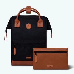 CABAIA zaino in tessuto “Adventurer” Nero ADV-M.378 COLOGNE