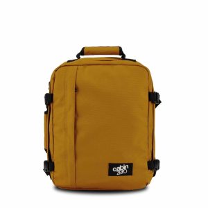 Cabin Zero zaino 28L da viaggio in tessuto “Classic” Giallo CZ08.1309 ORANGE CHILL