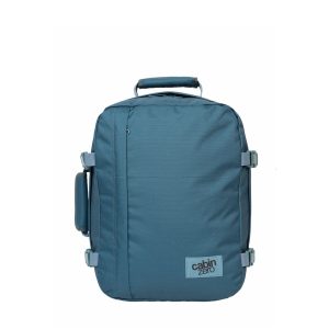 Cabin Zero zaino 28L da viaggio in tessuto “Classic” Azzurro CZ08.1803 ARUBA BLUE