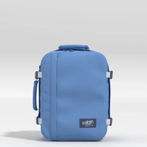 Cabin Zero zaino 28L da viaggio in tessuto “Classic” Azzurro CZ08.2508 INFINITY BLUE