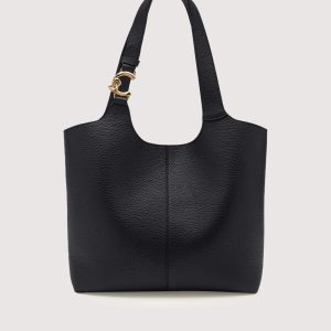 Coccinelle borsa shopping in pelle “C-Easy” Nero E1SHA110101.001 NOIR