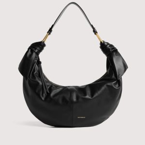 Coccinelle borsa a spalla in pelle “Furoshiki” Nero E1U1A130101.001 NOIR