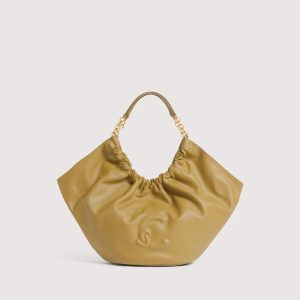Coccinelle borsa a spalla in pelle “Smash” Verde E1U5F110201.G43 SEAGRASS