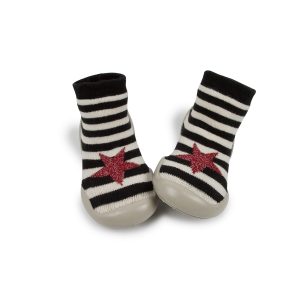 Collegien calze pantofole antiscivolo in tessuto “Chaussons” Multicolor 151A.VIVIENNE