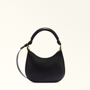 Furla borsa a spalla in pelle “Furla Sfera” Nero WB01489.O6000