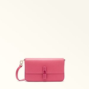 Furla borsa a tracolla in pelle “Iride” Rosa WB01826.4485S VELVET PINK