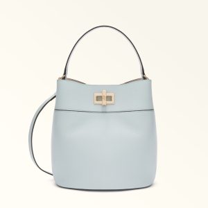 Furla borsa secchiello in pelle “Amelia” Azzurro WB01953.AR300 ARTEMISIA