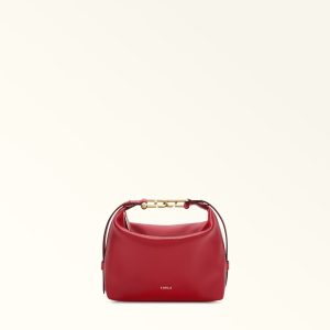 Furla borsa a tracolla in pelle “Tonie” Rosso WE00877.4484 RED