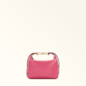 Furla borsa a tracolla in pelle “Tonie” Rosa WE00877.4485 VELVET PINK