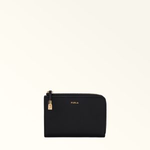 Furla porta documenti in pelle “Furla Goccia” Nero WP00470.O6000 NERO