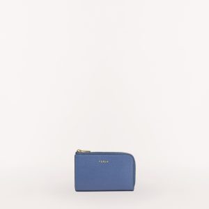 Furla portachiavi a bustina in pelle “Babylon” Azzurro WR00123.1335S ONDA/ARTEMISIA