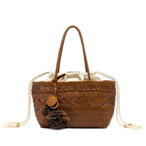 Gianni Chiarini borsa shopping in pelle “Paloma” Cuoio BS11371 COMM PLINT.206 CUOIO