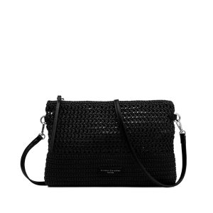 Gianni Chiarini pochette in tessuto “Victoria” Nero BS11580SMCRH.001 NERO