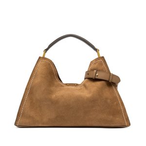 Gianni Chiarini borsa a mano in camoscio “Aurora” Cuoio BS12286 CM-PLMCP.1478 CARAMEL