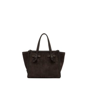 Gianni Chiarini borsa a mano in camoscio “Miss Marcella” Marrone BS8065CM-PL.2107 ESPRESSO