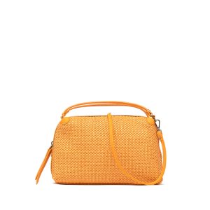 Gianni Chiarini borsa a mano in rafia e pelle “Alifa” Arancione BS8788CST-PL.13309 FLAME ORANG