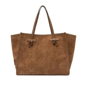 Gianni Chiarini borsa shopping in camoscio “Marcella” Cuoio BS8990CM-PL.1478 CARAMEL