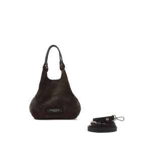 Gianni Chiarini borsa a mano in camoscio “Dua” Marrone BS9778 CM-PL.974 MOKA