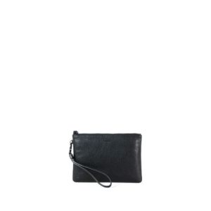 Gianni Conti pochette in pelle “Casual” Nero 1815070.10