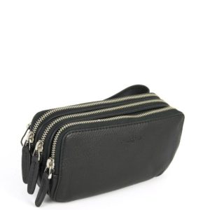 Gianni Conti pochette in pelle “Casual” Nero 582200.10