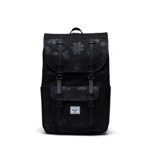 Herschel zaino in tessuto “Little America Mid” Nero LITTLE AMERICA MID.BLACK FLORA