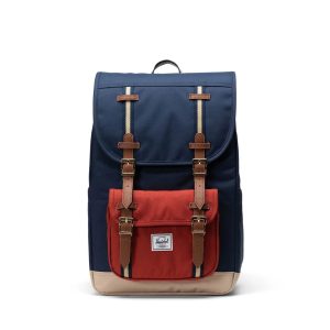 Herschel zaino in tessuto “Little America Mid” Multicolor LITTLE AMERICA MID.IRIS/RED/TW
