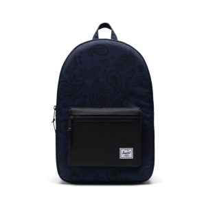 Herschel zaino in tessuto “Settlement” Blu SETTLEMENT.paisley peacoat/bla