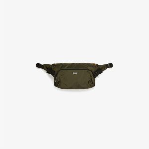 KWay marsupio in tessuto “Fericy” Grigio FERICY.GREEN BLACKISH