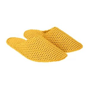 Le DD pantofole in lattice “Dream Slides” Giallo LE-M75.BUTTERCUP