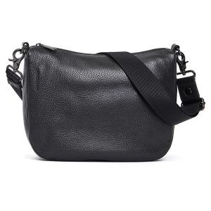 Mandarina Duck borsa a tracolla in pelle “Mellow Leather” Nero FZT79.001 NERO