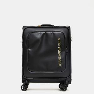 Mandarina Duck trolley cabina in tessuto “Eco Coated” Nero OSV01.651 BLACK