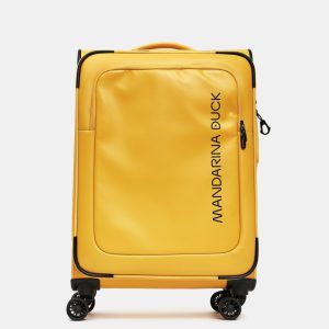 Mandarina Duck trolley medio espandibile in tessuto “Eco Coated” Giallo OSV03.05J DUCK YELLOW