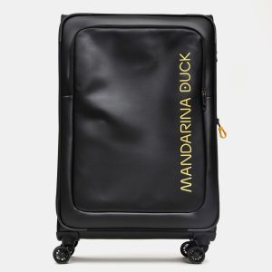 Mandarina Duck trolley grande in tessuto “Eco Coated” Nero OSV04.651 BLACK