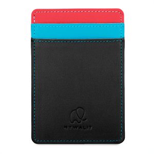 Mywalit porta carte di credito con Phone Magnet “Classic” Multicolor 1279.4 BLACK/PACE