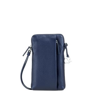 Mywalit porta cellulare in pelle “Cremona” Blu 2265.80 BLUE