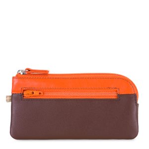 Mywalit portachiavi a bustina in pelle “Classic” Multicolor 267.158 CACAO