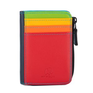 Mywalit porta carte di credito in pelle “Classic” Multicolor 334.4 BLACK/PACE